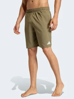 Badkleding*adidas Olijfgroen - 8inch zwembroek