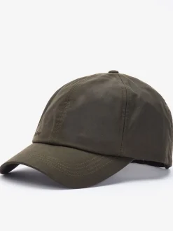 Mutsen, Sjaals En Handschoenen|Barbour - ® wax 100% katoenen pet Olijfgroen