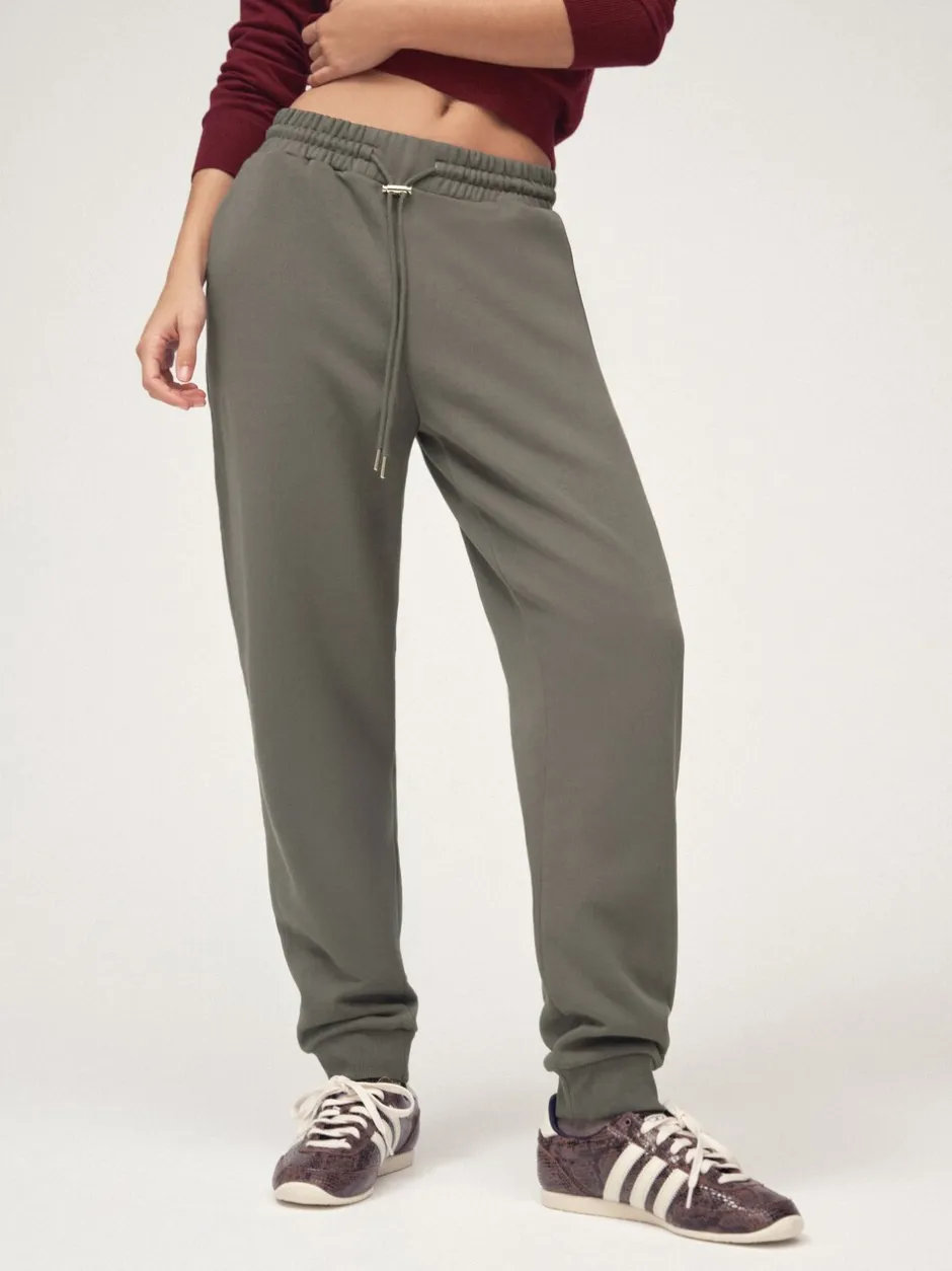 Leggings En Joggingbroeken*OSIA - Cuffed Joggers Olijfgroen