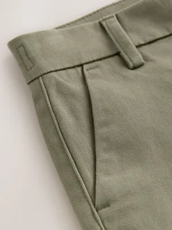 Broeken En Chino's|Next Olijfgroen - Stretchy chino's (3-17jr)
