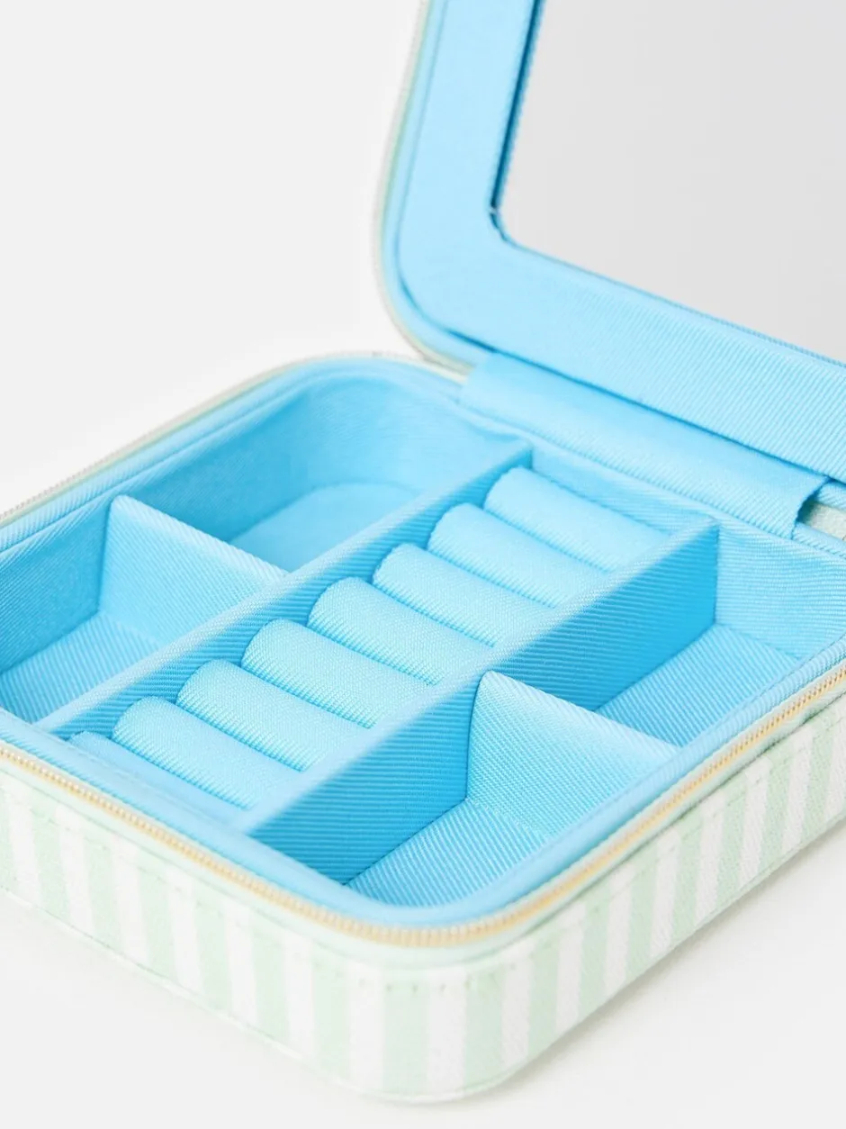 Sieradendozen En -Organisers|Oliver Bonas Bow Large Square Jewellery Box