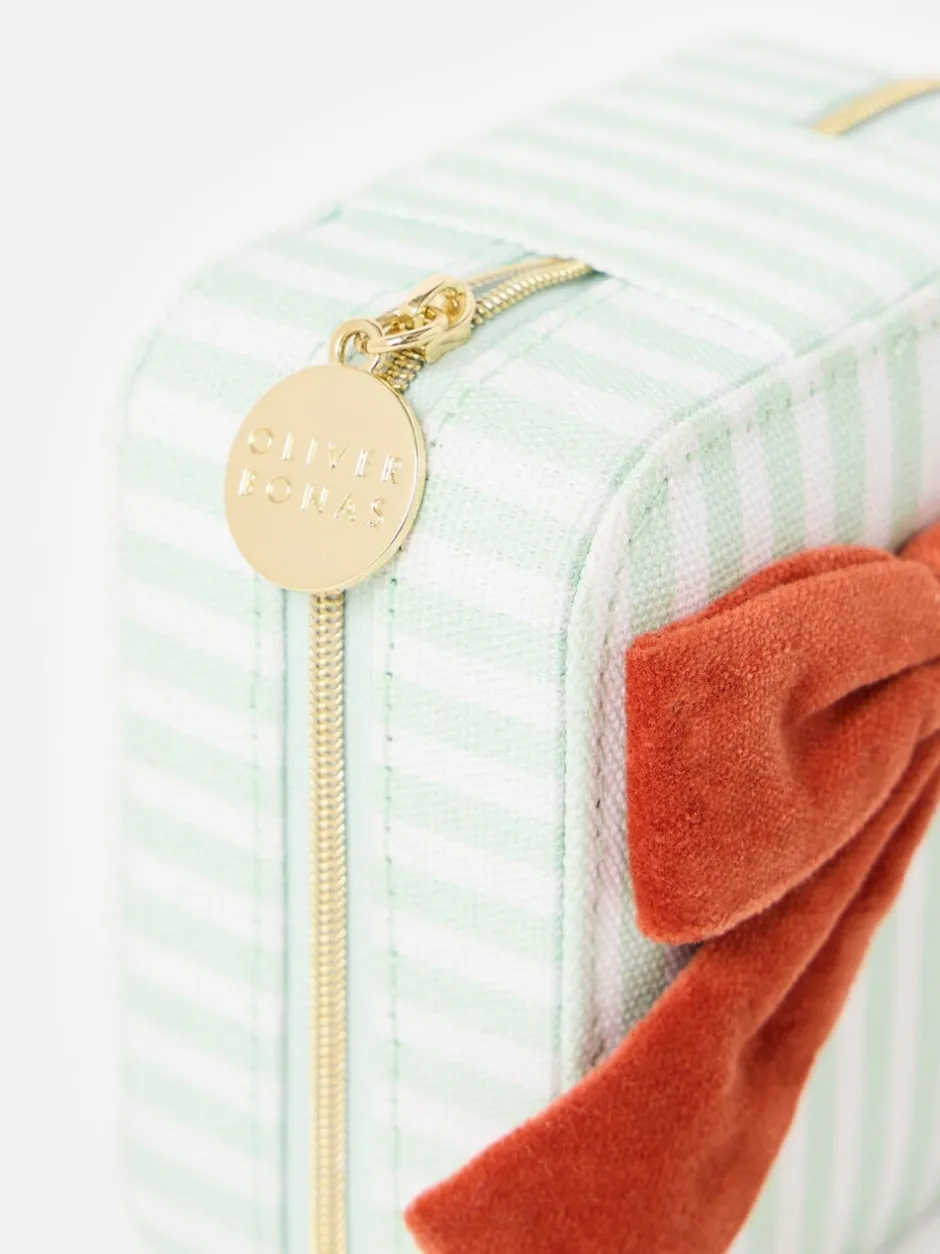 Sieradendozen En -Organisers|Oliver Bonas Bow Large Square Jewellery Box