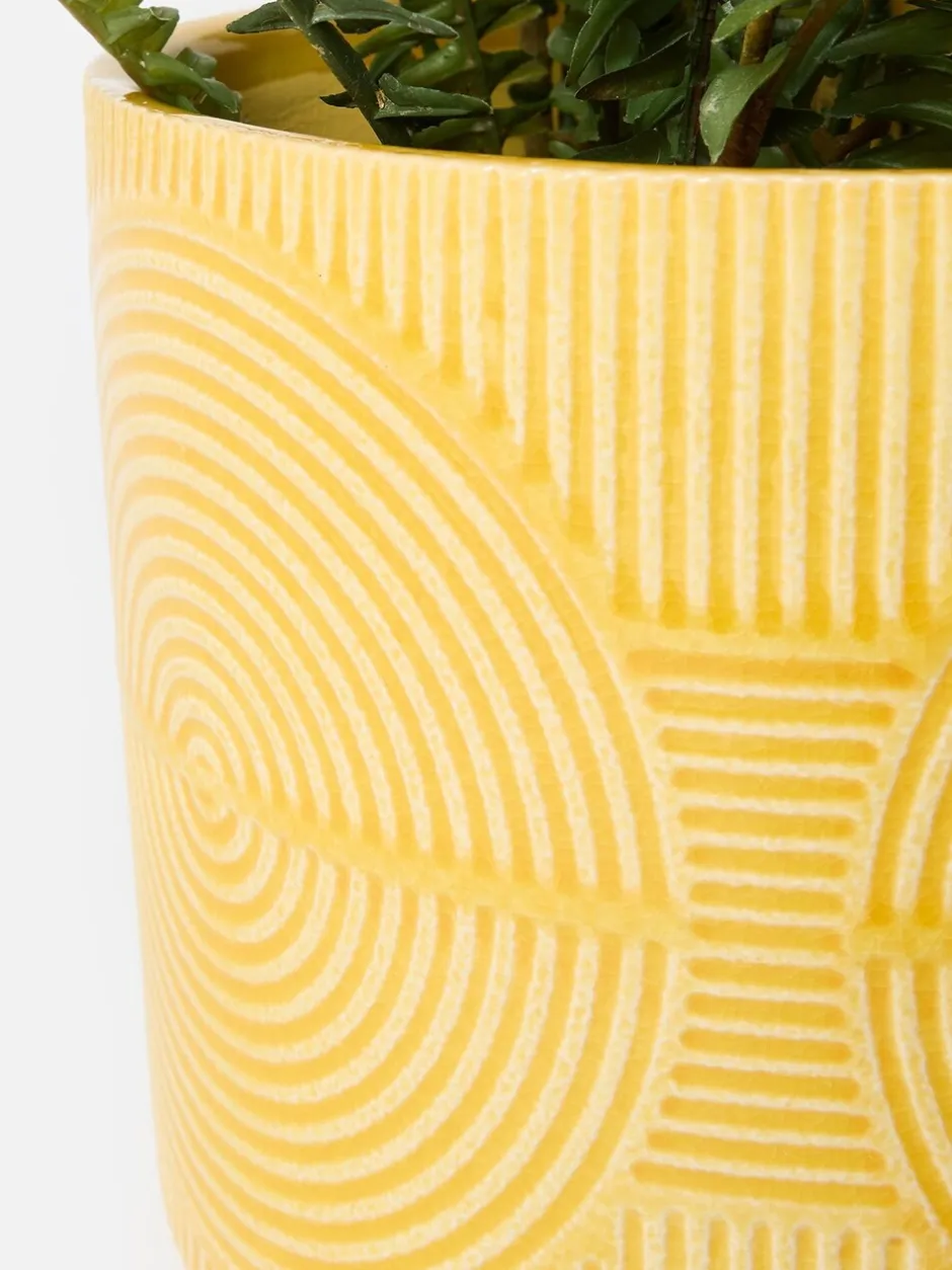 Vazen|Oliver Bonas Cerchio Ceramic Plant Pot