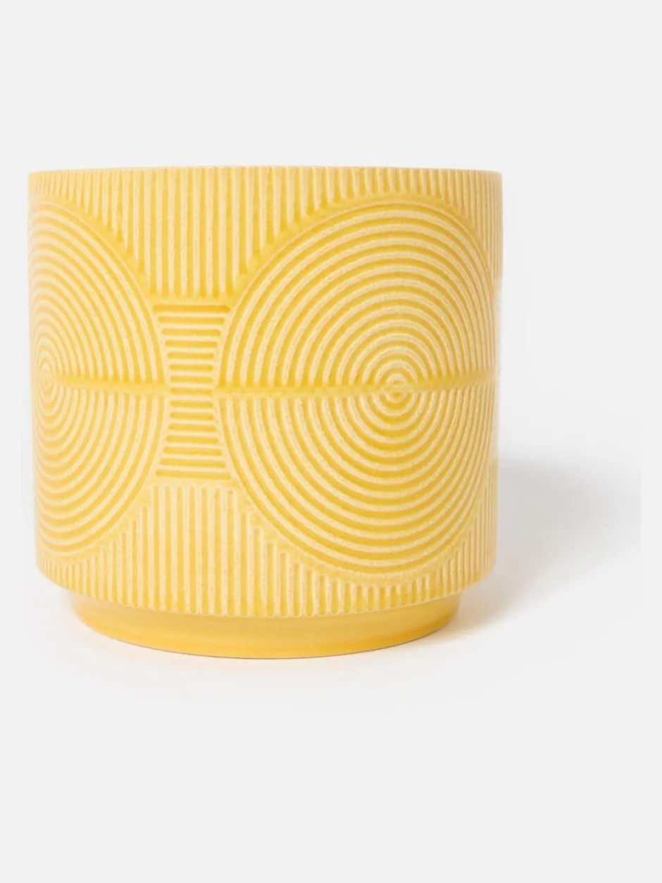 Vazen|Oliver Bonas Cerchio Ceramic Plant Pot
