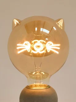 Lampenkappen|Verlichting*Oliver Bonas Pierre the Cat Light Bulb