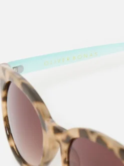 Zonnebril*Oliver Bonas Preppy Faux Round Sunglasses