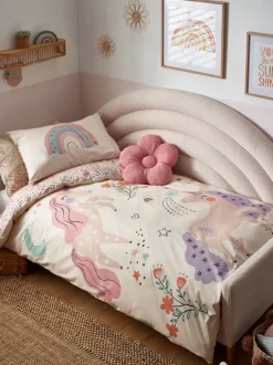 Beddengoedsets En Dekbedovertrekken|Kinderbeddengoed*Next Omkeerbare dekbedovertrek- en kussensloopset
