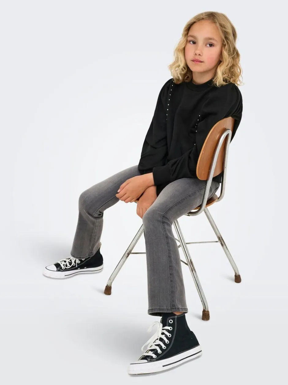 Jeans|ONLY KIDS Grey Flared Leg Jeans