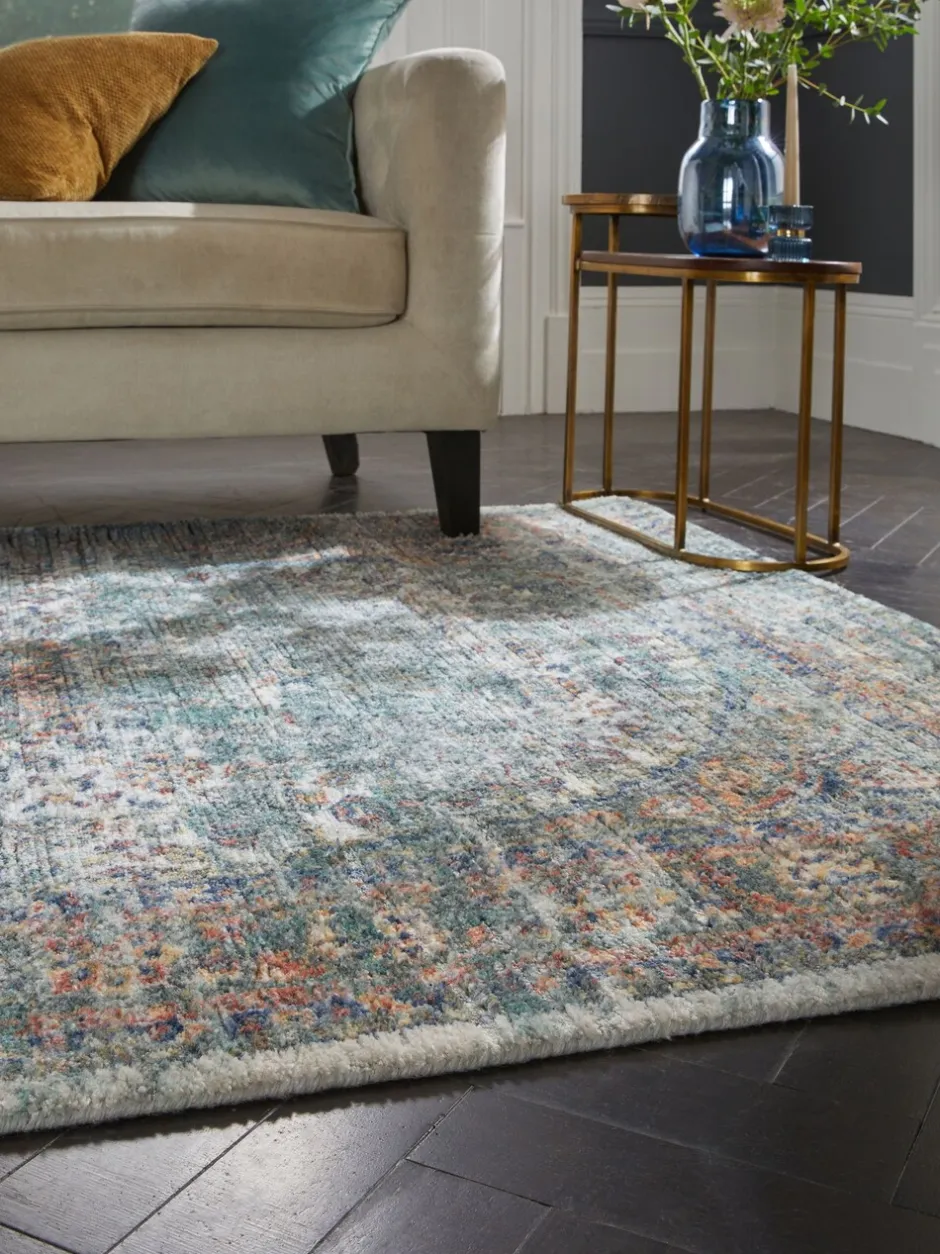 Vloerkleden En Lopers|Vloerkleden En Lopers|Next Oosters Emporium tapijt Blauwgroen