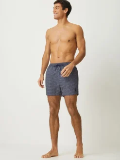Badkleding|BOSS - Vibe Printed Swim T-shirt Oranje