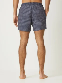 Badkleding|BOSS - Vibe Printed Swim T-shirt Oranje