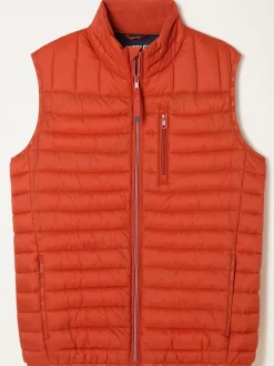 Jassen En Jacks*Fat Face - FatFace Padded Gilet Oranje