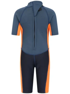 Badkleding*Mountain Warehouse - Kids Shorty 2.5/2mm Wetsuit Oranje