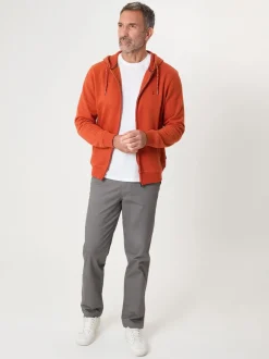 Sweaters En Hoody´S|Sweaters En Hoody´S*Saltwell - Zip Through Hoodie Oranje