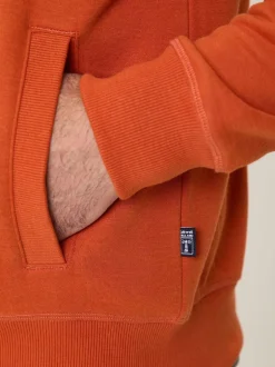 Sweaters En Hoody´S|Sweaters En Hoody´S*Saltwell - Zip Through Hoodie Oranje