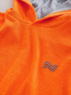 Badkleding*Next - Towelling Poncho (3-16yrs) Oranje