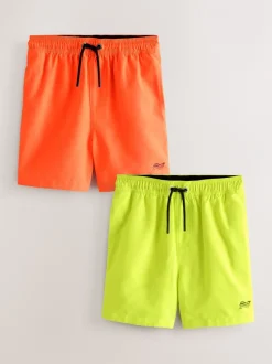 Badkleding*Next - Set van 2 zwembroeken (1.5-16jr) Oranje en geel