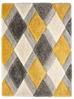 Vloerkleden En Lopers|Vloerkleden En Lopers|Origin Rugs Origin Tapijt 3D GEO Shaggy Tapijt