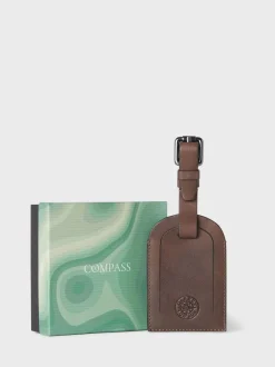 Portemonnees|Osprey London The Compass tas van bruin leer