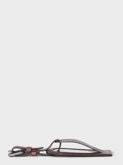 Portemonnees|Osprey London The Compass tas van bruin leer