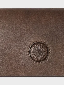 Portemonnees|Osprey London The Compass Leather Glasses Case