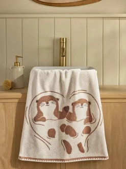 Handdoeken En Badmatten*Next Otter Heart Towel