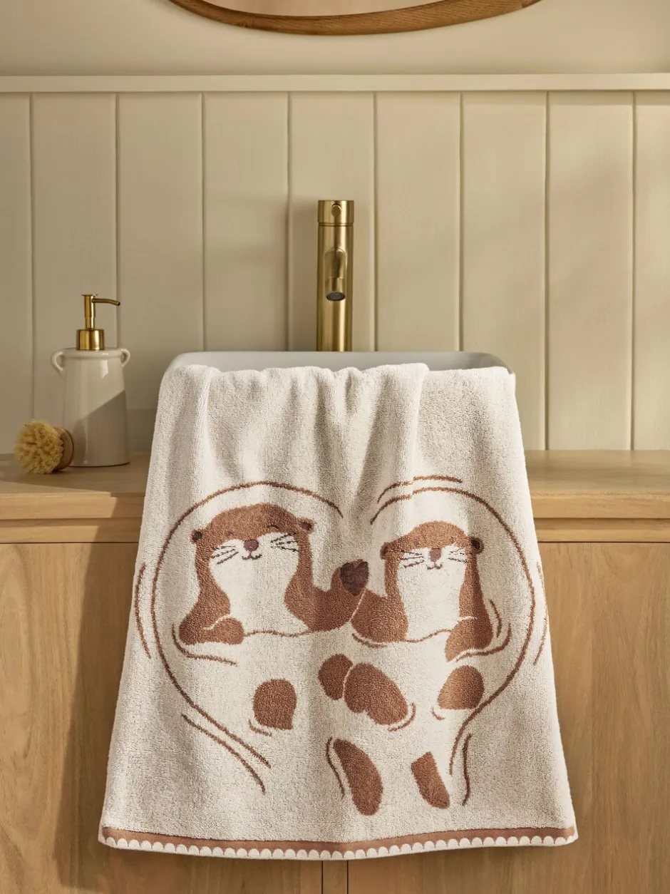 Handdoeken En Badmatten*Next Otter Heart Towel
