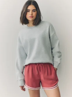 Shorts*Next Oudroze - Sportshort met contrasterende Streep