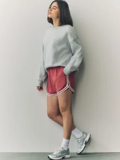 Shorts*Next Oudroze - Sportshort met contrasterende Streep