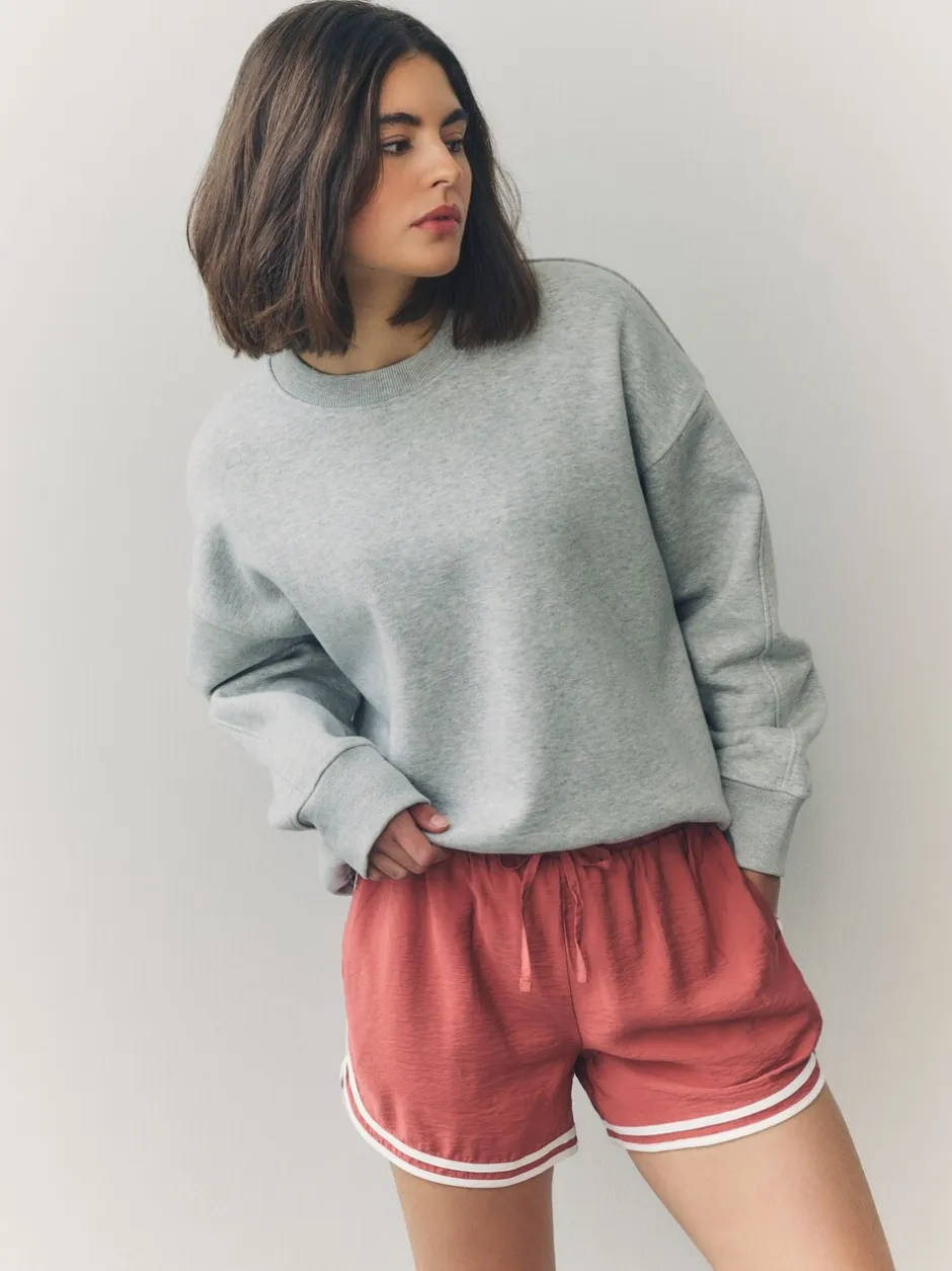 Shorts*Next Oudroze - Sportshort met contrasterende Streep