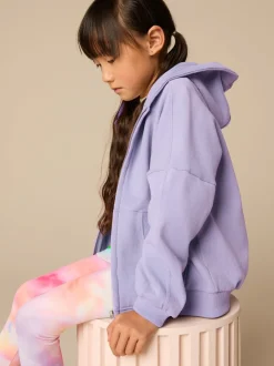 Sweaters En Hoody´S*Next Oudroze paars - Hoodie met doorlopende rits (3-16 jr)