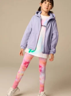 Sweaters En Hoody´S*Next Oudroze paars - Hoodie met doorlopende rits (3-16 jr)