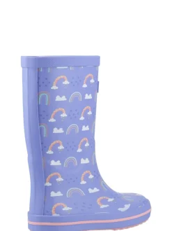Laarzen*Cotswolds - Charlbury Jnr Wellington Boots Paars