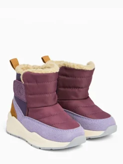 Boots|Boots*KIDLY by MORI - Quilted Snow Boots Paars