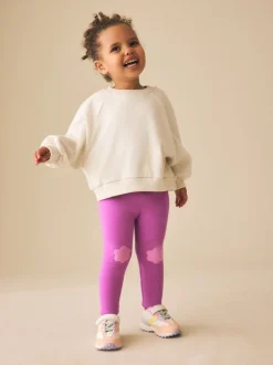 Broeken En Leggings|Next Paars - Legging (3 mnd-7 jr)
