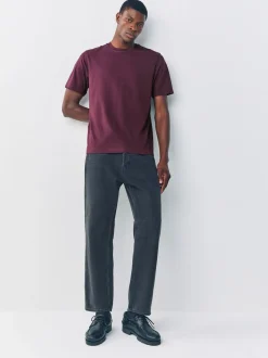 T-Shirts En Hemden*Next Paars - Normale Pasvorm - T-shirt met hert