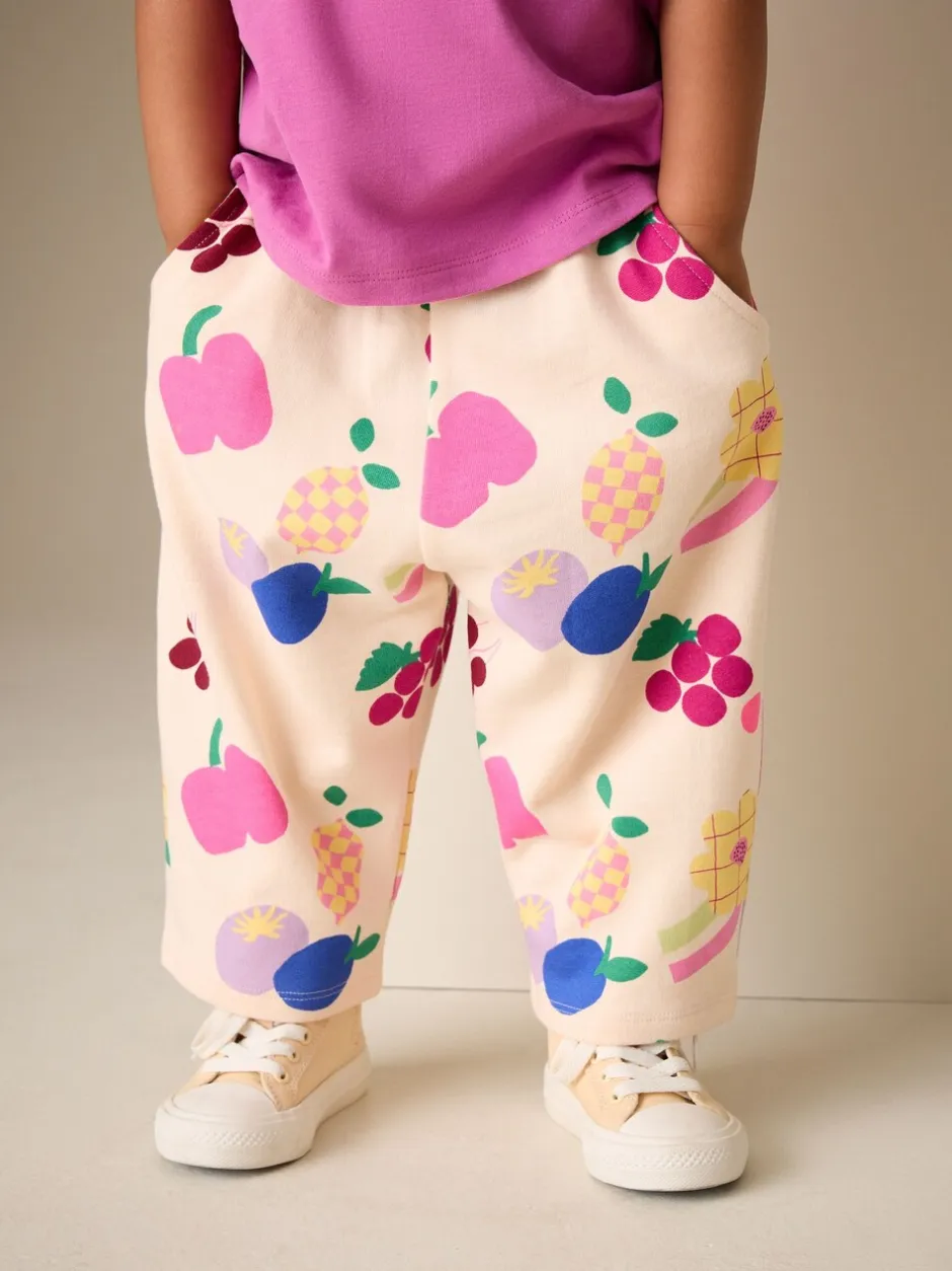 Tops|Sets En Combisets|Next Paars - Short Sleeve T-Shirt and Joggers Barrel Set (3mths-7yrs)