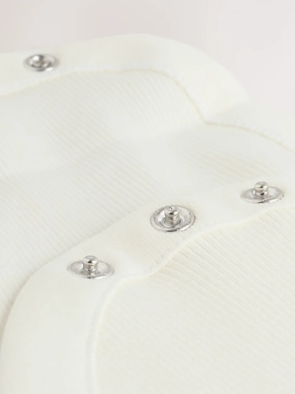 Tuinbroeken|Next - Baby Jersey Bretelbroeken en Bodysuit 2 Pieces Set (0mnd-2jr) Paars hartjes