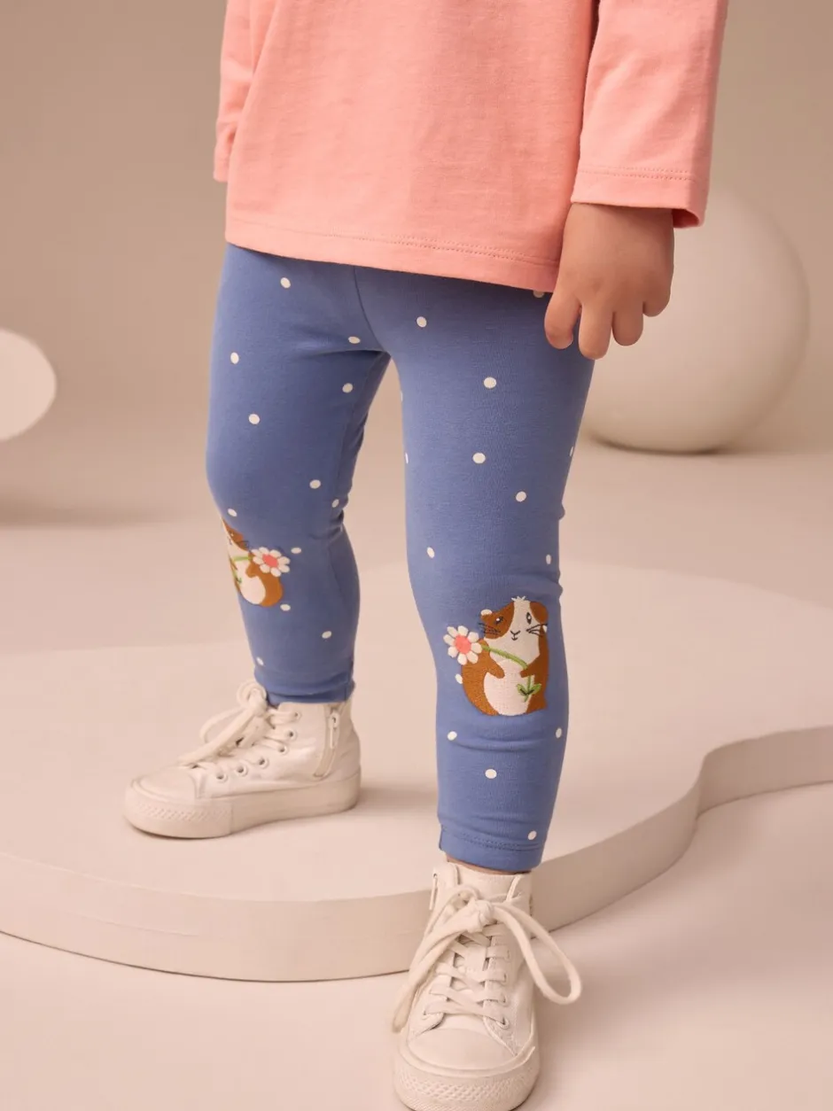 Broeken En Leggings|Next - Verpakking van 3 leggings (3 mnd-7 jr) Paars/roze