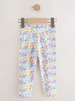 Broeken En Leggings|Next - Verpakking van 3 leggings (3 mnd-7 jr) Paars/roze