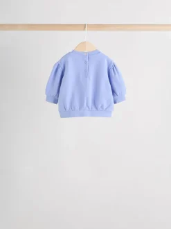 Sets En Outfits|Sweaters En Hoody´S|Next - Baby sweatshirt en joggingbroek 6 -delige set (0mnd -2jr) Paars/roze/blauw