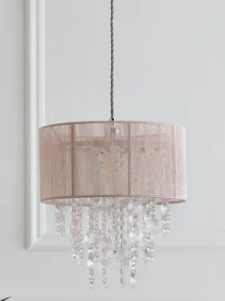 Lampenkappen|Verlichting*Next Palazzo - Easy-fit hanglamp Roze
