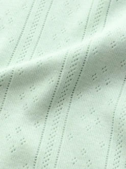Rompertjes En Hemdjes|Rompertjes En Hemdjes|Next Pastel - 5 Pack Vest Pointelle Baby Bodysuits
