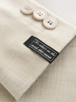 Kostuums En Herenvesten*Baker by Ted Baker Pastelgeel - kostuumjasje