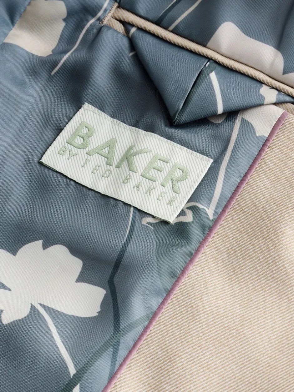 Kostuums En Herenvesten*Baker by Ted Baker Pastelgeel - kostuumjasje