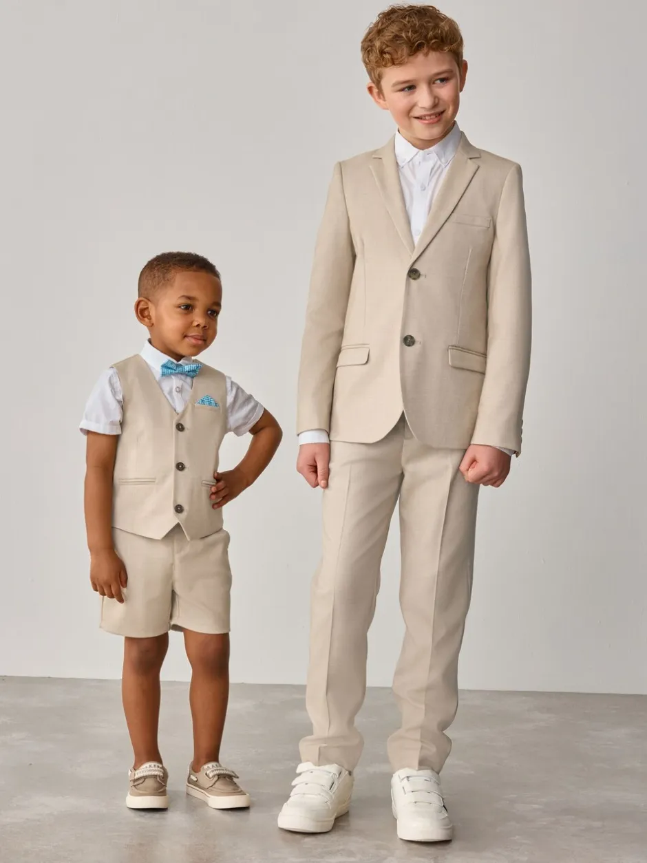 Kostuums En Herenvesten*Baker by Ted Baker Pastelgeel - kostuumjasje