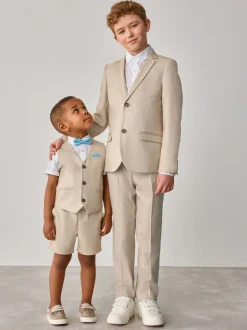 Kostuums En Herenvesten*Baker by Ted Baker Pastelgeel - kostuumjasje
