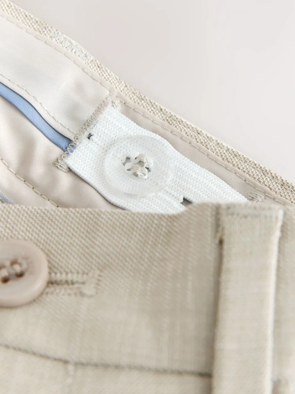 Kostuums En Herenvesten|Baker by Ted Baker Pastelgeel - kostuumbroek