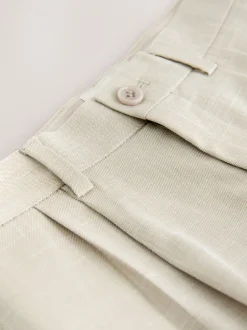 Kostuums En Herenvesten|Baker by Ted Baker Pastelgeel - kostuumbroek