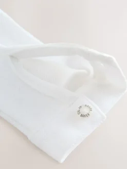Rompertjes En Tuinbroeken*Baker by Ted Baker - - Modieus tweedelig lijkend rompertje Pastelgeel
